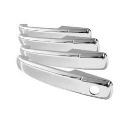 Nissan Altima Spyder Door Handle Cover - No Passenger Side Key Hole No Smart key - Chrome - CA-DH-NF05-4D-NP