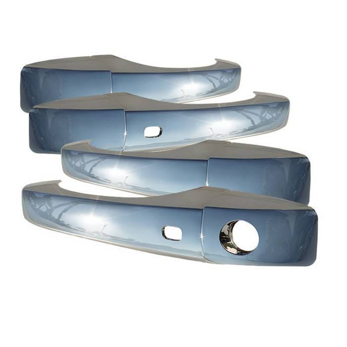 Dodge Caliber Spyder Door Handle - With Smart Key - No Passenger Side Key Hole - Chrome - CA-DH-C30011SK-NP