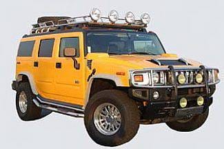 Hummer H2 Street Scene Fender Flares - Urethane - 950-59500 thumbnail 2