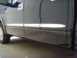 TFP Chrome Stainless Steel Body Side Molding Inserts - 44515