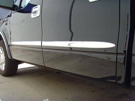 TFP Chrome Stainless Steel Body Side Molding Inserts - 44515