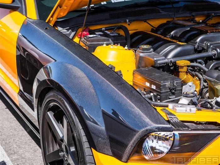 Ford Mustang TruFiber Carbon Fiber T-1 Fenders TC10024-NX1 thumbnail 2