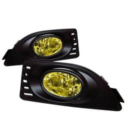 Acura RSX Spyder OEM Fog Lights - Yellow - FL-AR06-Y