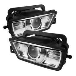 BMW 5 Series Spyder Projector Fog Lights - No Switch - Euro - FL-CH-BE3489-E