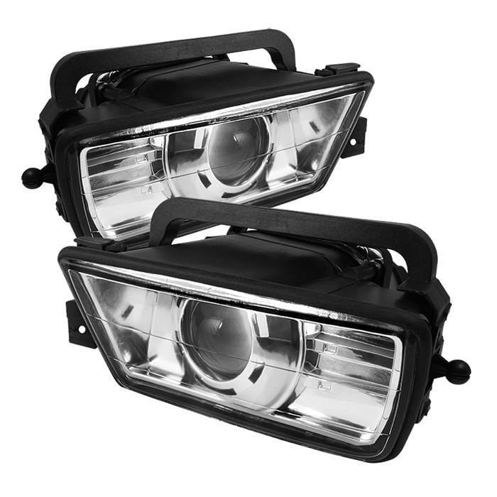BMW 5 Series Spyder Projector Fog Lights - No Switch - Euro - FL-CH-BE3489-E