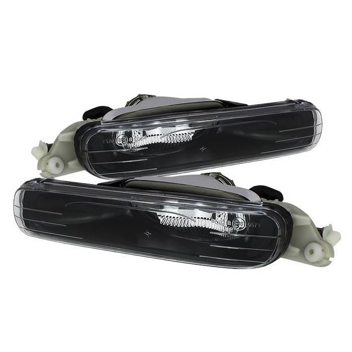 BMW 3 Series 4DR Spyder Fog Lights - No Switch - Black - FL-CH-BE464D99-BK