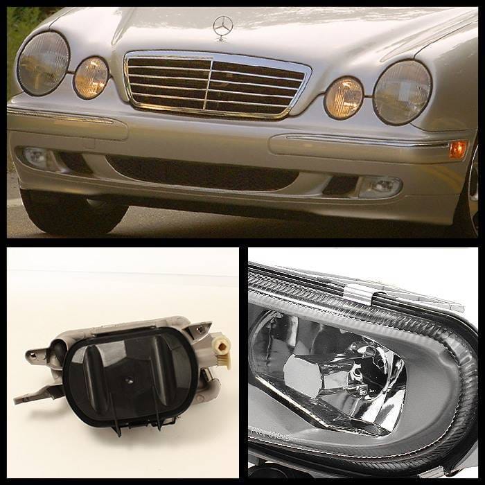 Mercedes-Benz C Class Spyder Fog Lights - No Switch - Euro - FL-CH-MBW21000-E thumbnail 2