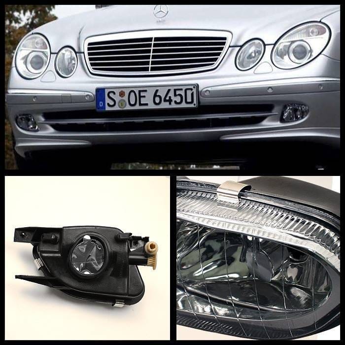 Mercedes-Benz C Class Spyder Fog Lights - No Switch - Euro - FL-CH-MBW21103-E thumbnail 2