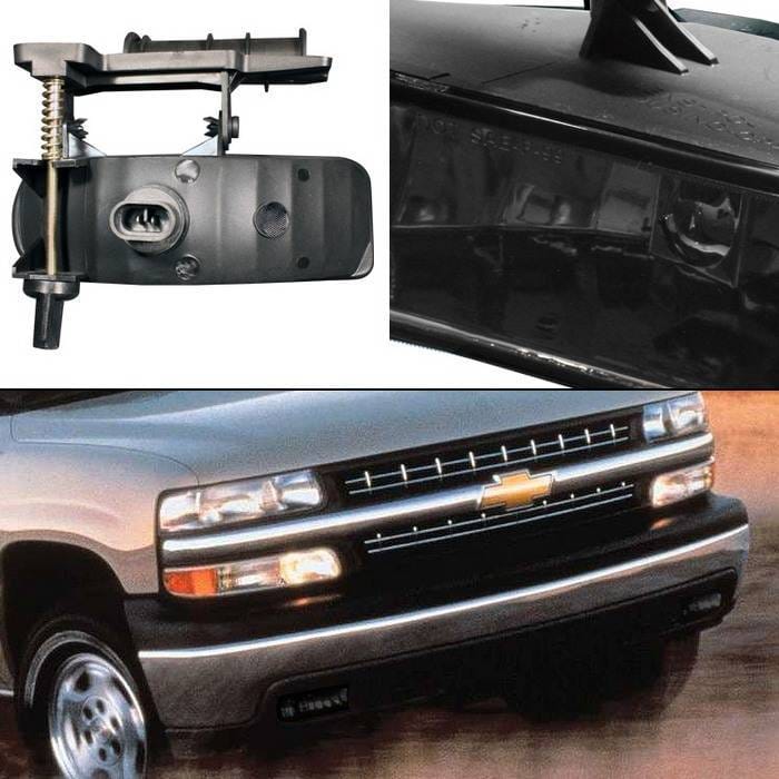 Chevrolet Silverado Spyder Fog Lights - No Switch - Smoke - FL-CL-CS99-SM thumbnail 2