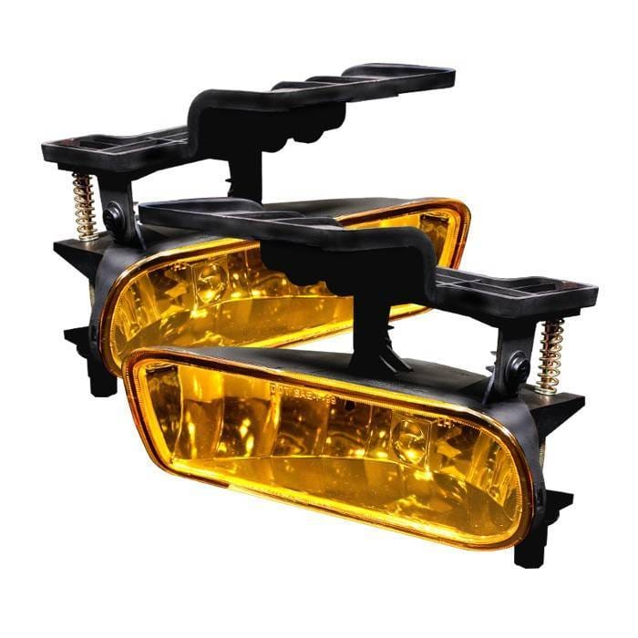 Chevrolet Silverado Spyder Fog Lights - No Switch - Yellow - FL-CL-CS99-Y