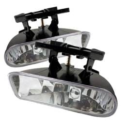 GMC Sierra Spyder OEM Fog Lights - No Switch - Clear - FL-CL-GMCY99-C
