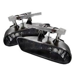 GMC Sierra Spyder OEM Fog Lights - No Switch - Smoke - FL-CL-GMCY99-SM