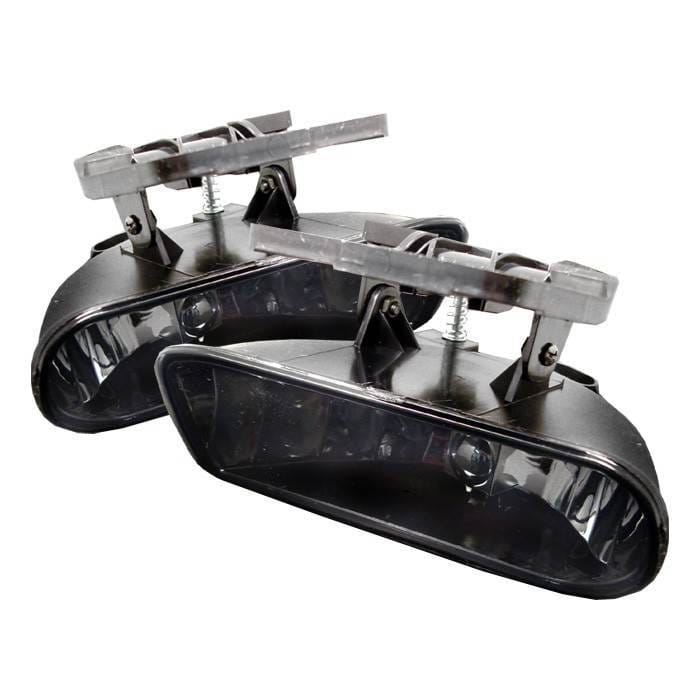 GMC Sierra Spyder OEM Fog Lights - No Switch - Smoke - FL-CL-GMCY99-SM