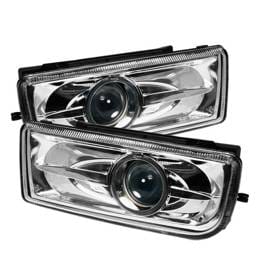 BMW 3 Series Spyder Projector Fog Lights - Clear - FL-BE3691-P-C