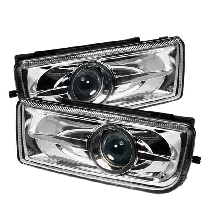 BMW 3 Series Spyder Projector Fog Lights - Clear - FL-BE3691-P-C