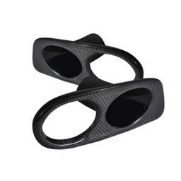 BMW 3 Series Spyder Fog Lamp Cover - Carbon - FL-C-BE46M301-CF