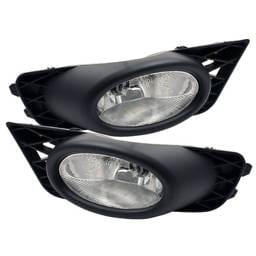 Honda Civic 4DR Spyder OEM Fog Lights - Clear - FL-CL-HC09-4D-C