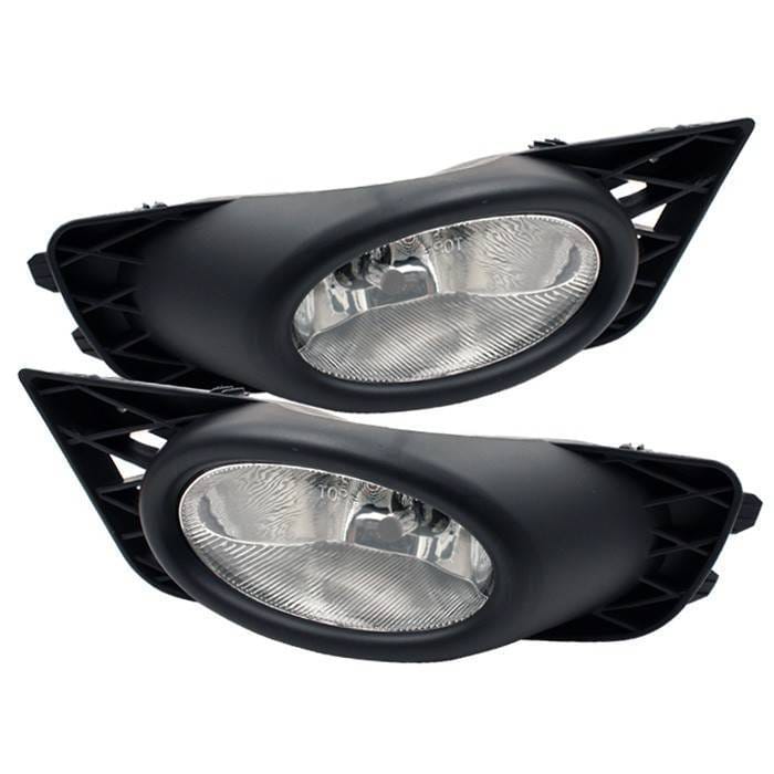 Honda Civic 4DR Spyder OEM Fog Lights - Clear - FL-CL-HC09-4D-C