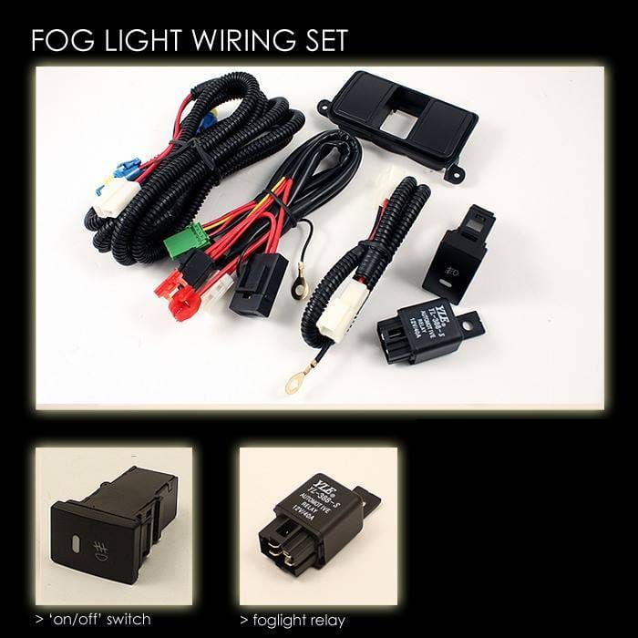 Honda Civic 4DR Spyder OEM Fog Lights - Yellow - FL-CL-HC09-4D-Y thumbnail 2