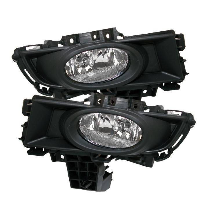 Mazda 3 4DR Spyder OEM Fog Lights - Clear - FL-CL-MAZ307-C