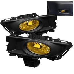 Mazda 3 4DR Spyder OEM Fog Lights - Yellow - FL-CL-MAZ307-Y