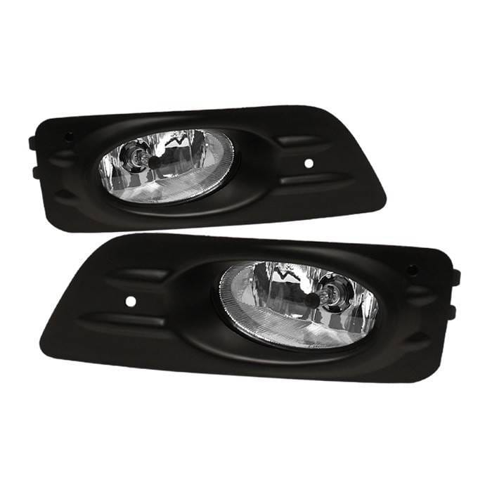 Honda Accord 4DR Spyder OEM Fog Lights - Clear - FL-HA06-4D-C