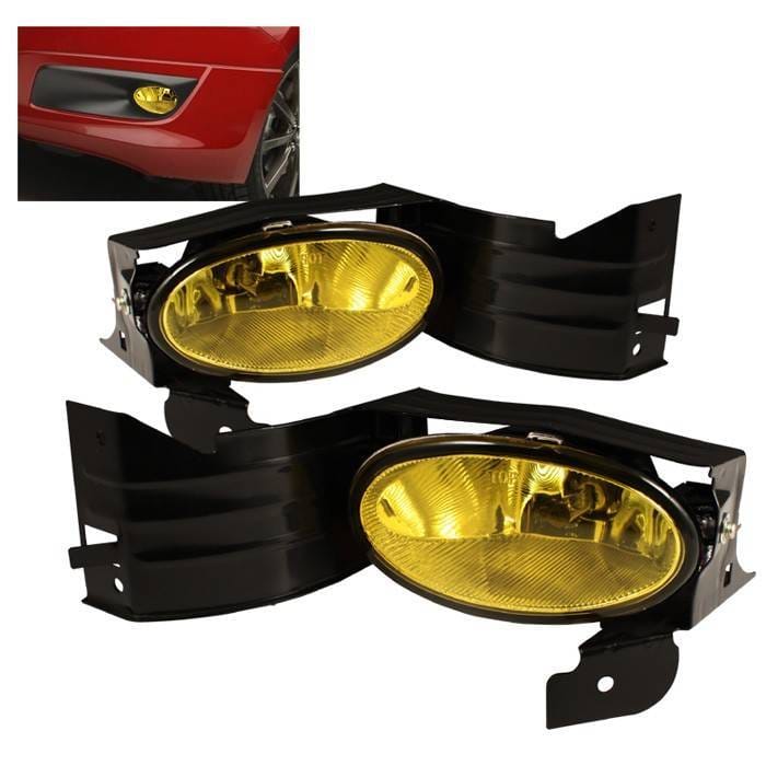 Honda Accord 2DR Spyder OEM Fog Lights - Yellow - FL-HA08-Y