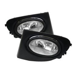 Honda Civic HB Spyder OEM Fog Lights - Clear - FL-HC03SI-3D