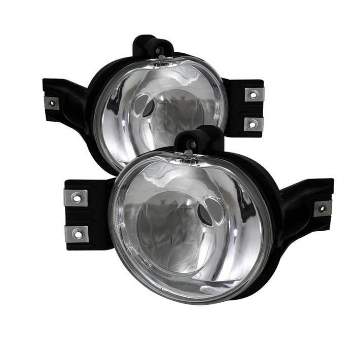 Dodge Ram Spyder Crystal Fog Lights - No Switch - Euro Clear - FL-DR02-E