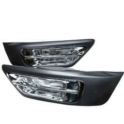 Honda CRV Spyder OEM Fog Lights with Cover - Chrome - FL-HCRV02-C