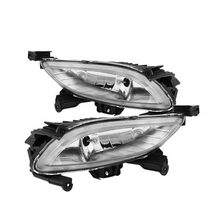 Hyundai Sonata Spyder OE Style Fog Lights - Clear - FL-HYS2011-C