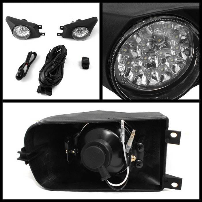 BMW 5 Series Spyder LED Fog Lights - Clear - FL-LED-BE3996-C thumbnail 2
