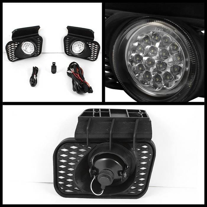 Chevrolet Silverado Spyder LED Fog Lights - FL-LED-CSIL03-C thumbnail 2