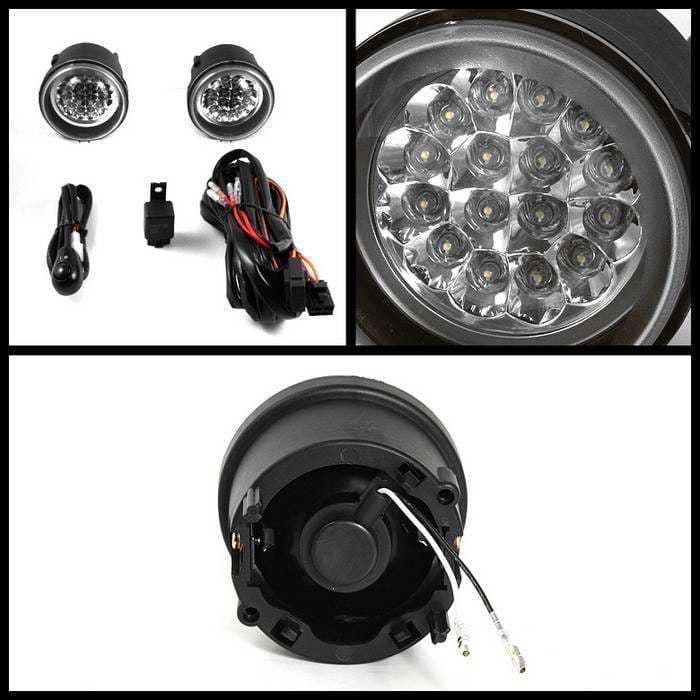 Chrysler Pacifica Spyder LED Fog Lights - Clear - FL-LED-DCH05-C thumbnail 2