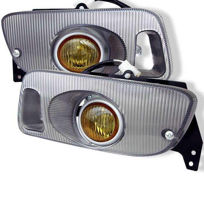 Honda Civic 2DR & 3DR Spyder OEM Fog Lights - Yellow - FL-HC92-Y