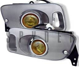 Honda Civic 2DR Spyder OEM Fog Lights - Yellow - FL-HC92-Y