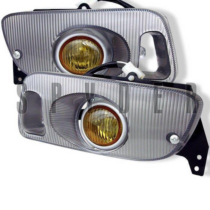 Honda Civic 2DR Spyder OEM Fog Lights - Yellow - FL-HC92-Y