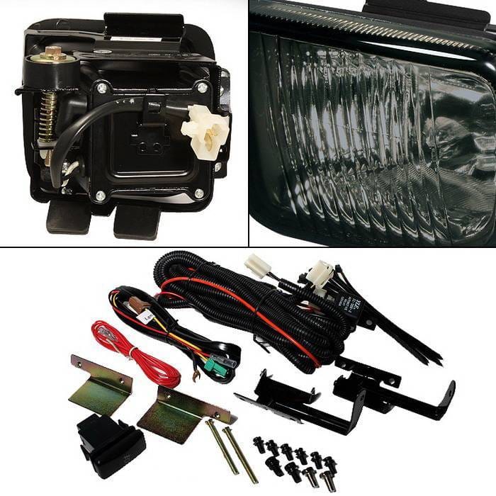 Honda Civic Spyder OEM Fog Lights - Smoke - FL-HC96-SM thumbnail 2