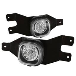 Ford Excursion Spyder LED Fog Lights - Clear - FL-LED-FF25001-C