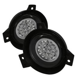 Ford Ranger Spyder LED Fog Lights - Clear - FL-LED-FR01-C