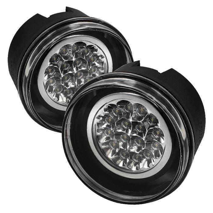 Chrysler 300 Spyder LED Fog Lights - Clear - FL-LED-JGC05-C