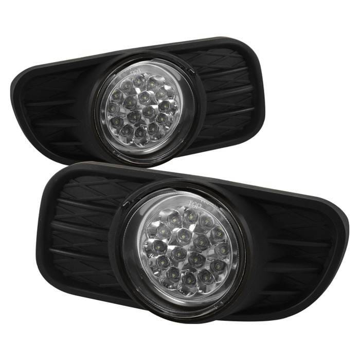Jeep Grand Cherokee Spyder LED Fog Lights - Clear - FL-LED-JGC99-C