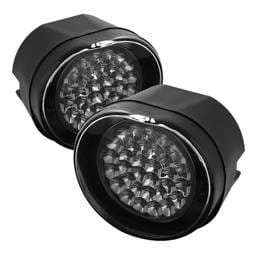 Jeep Liberty Spyder LED Fog Lights - Clear - FL-LED-JL02-C