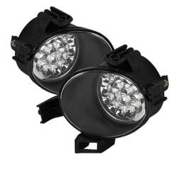 Nissan Altima Spyder LED Fog Lights - Clear - FL-LED-NA05-C