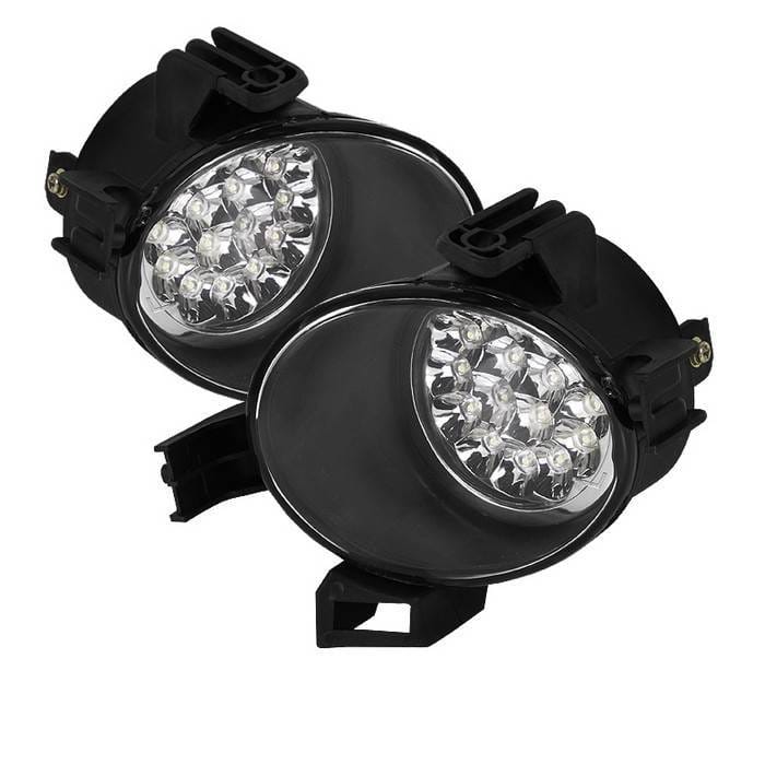 Nissan Altima Spyder LED Fog Lights - Clear - FL-LED-NA05-C