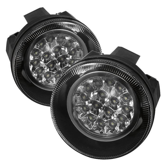 Dodge Dakota Spyder LED Fog Lights - Clear - FL-LED-DDAK01-C