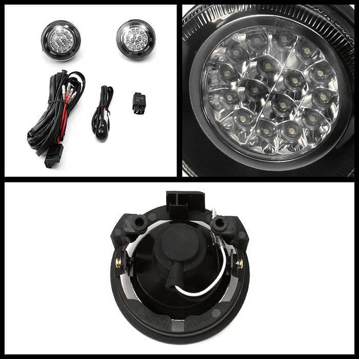 Dodge Durango Spyder LED Fog Lights - Clear - FL-LED-DDAK01-C thumbnail 2