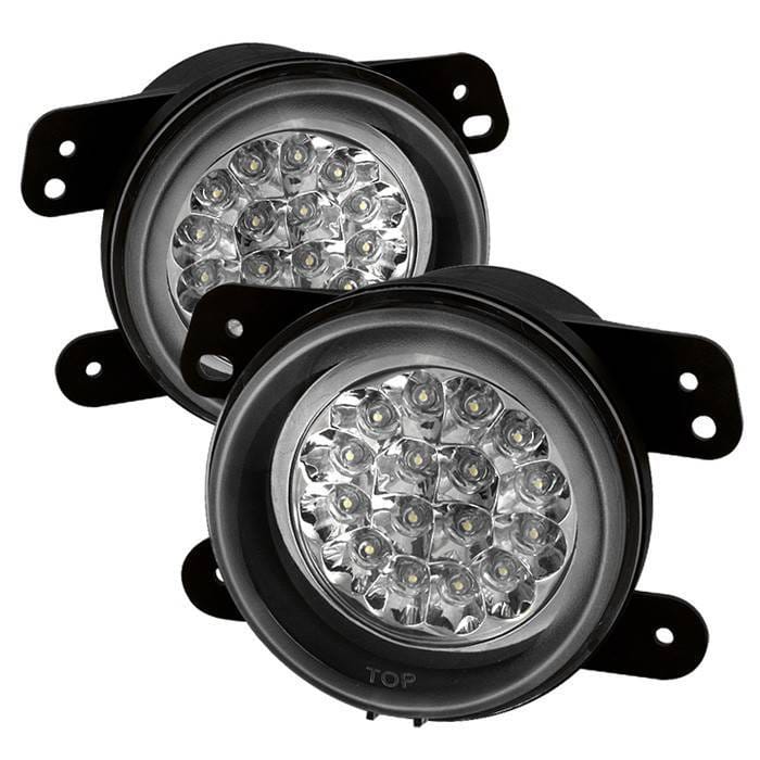 Chrysler PT Cruiser Spyder LED Fog Lights - Clear - FL-LED-DM05-C