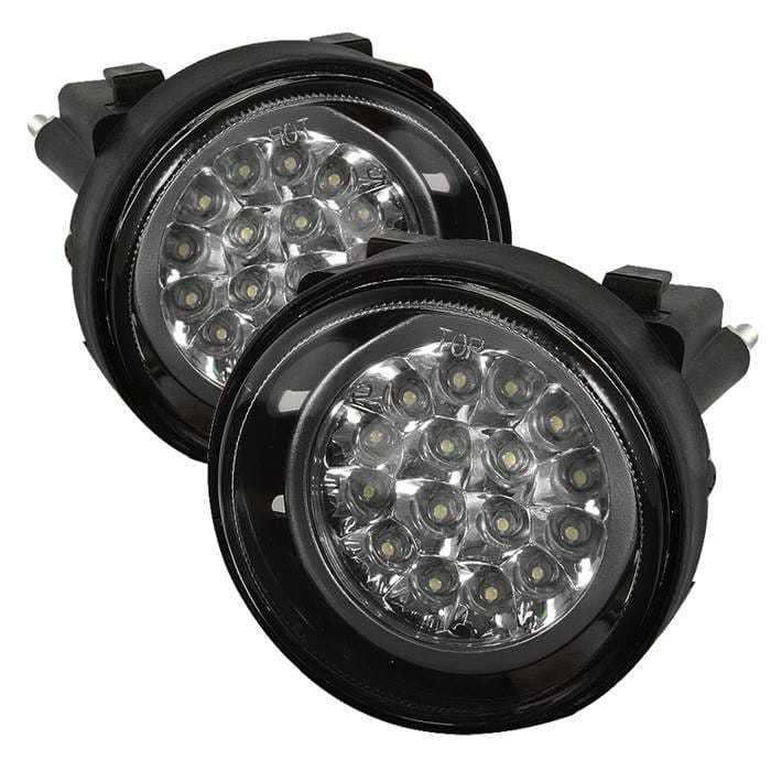 Dodge Neon Spyder LED Fog Lights - Clear - FL-LED-DN03-C