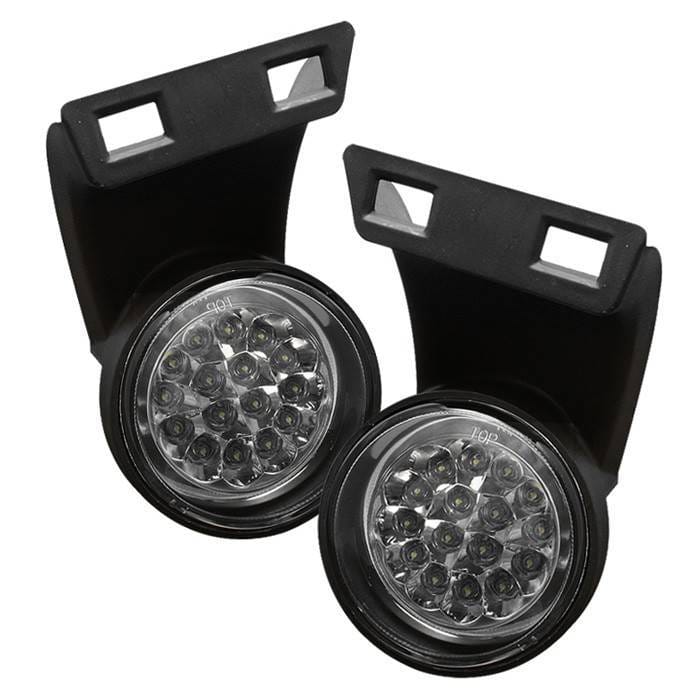 Dodge Ram Spyder LED Fog Lights - Clear - FL-LED-DRAM94-C